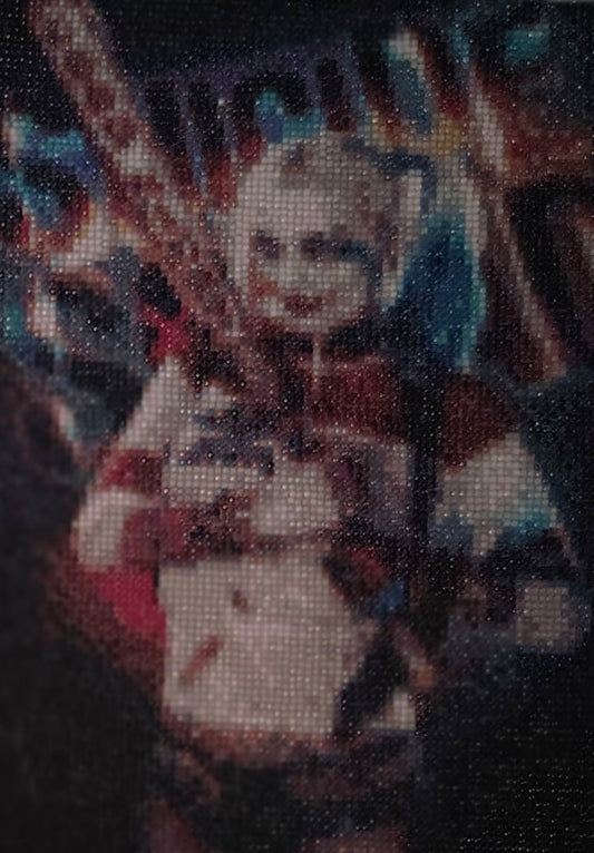 Harley Quinn  Completed 5D Diamond Painting