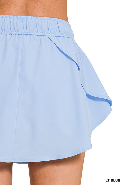 Women's Soft woven active skorts (6429Y)