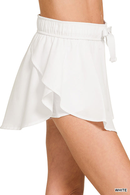 Women's Soft woven active skorts (6429Y)