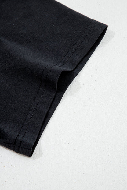 Asymmetric Shoulder Detail Short Sleeve Plus Size Maxi Dress