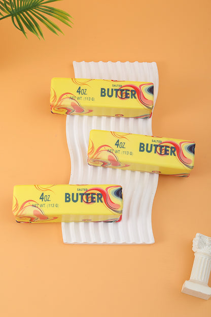 Tie dye rainbow butter stress relief squeezy