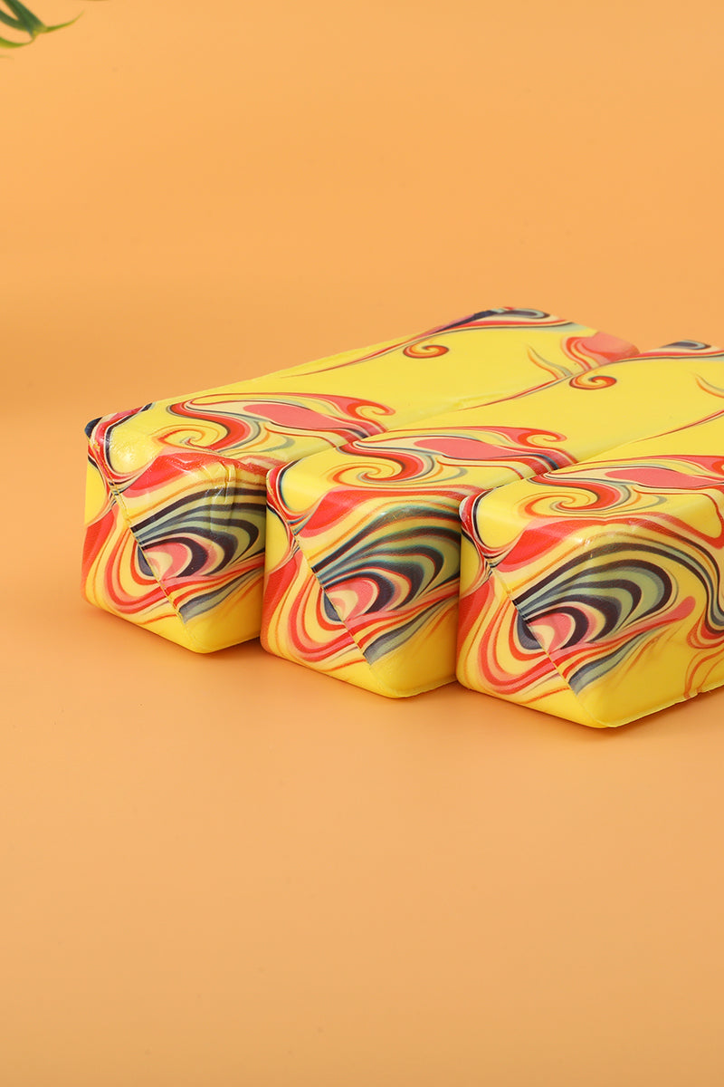 Tie dye rainbow butter stress relief squeezy