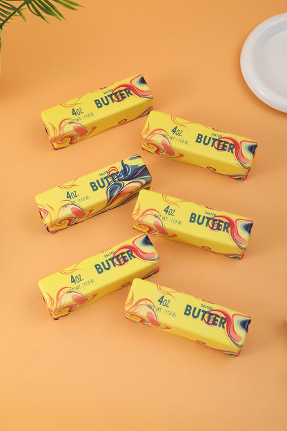 Tie dye rainbow butter stress relief squeezy