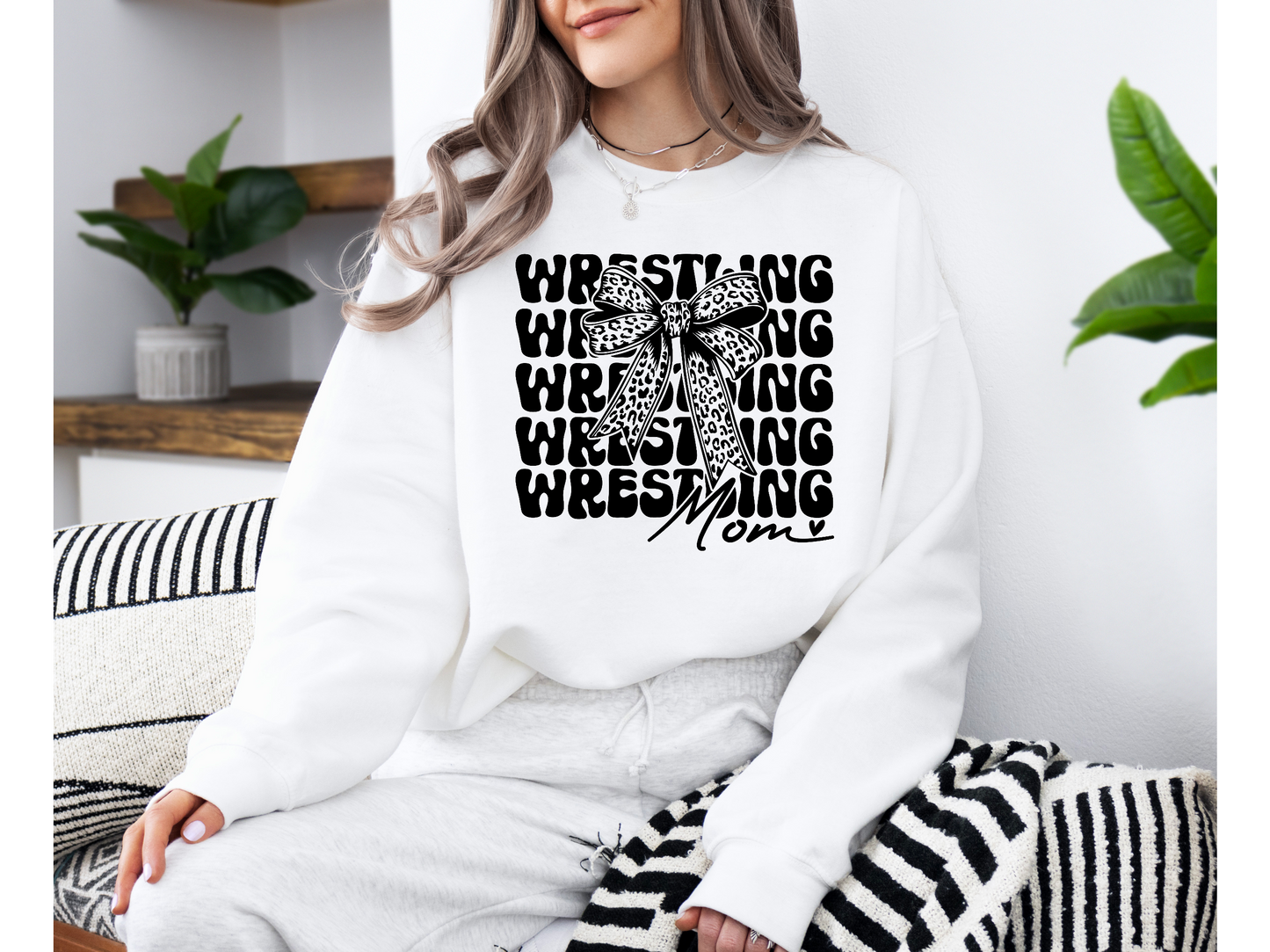 Wrestling Mom Sweatshirt