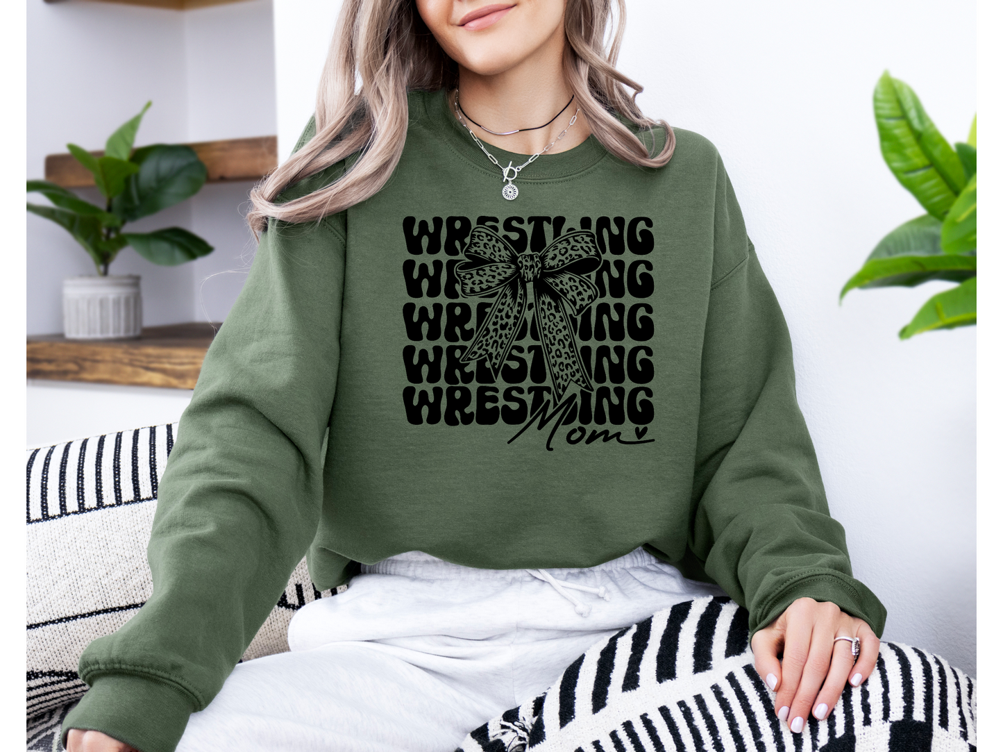 Wrestling Mom Sweatshirt