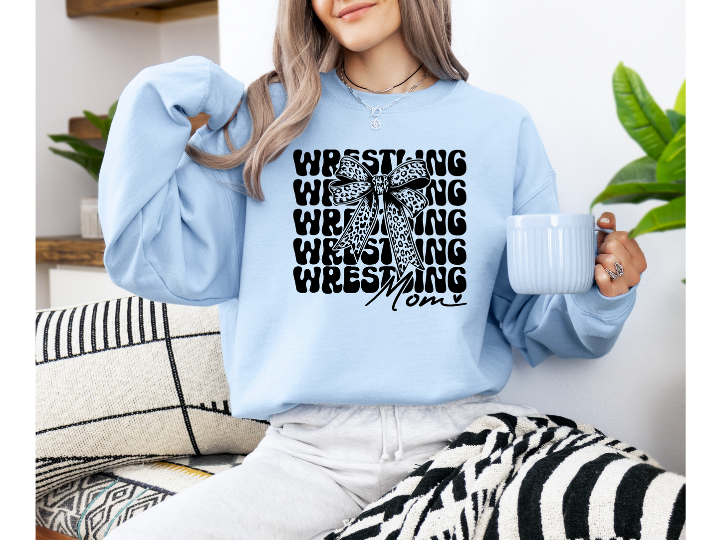 Wrestling Mom Sweatshirt