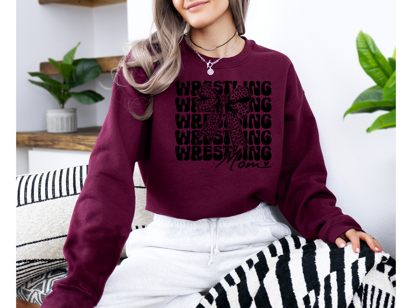 Wrestling Mom Sweatshirt