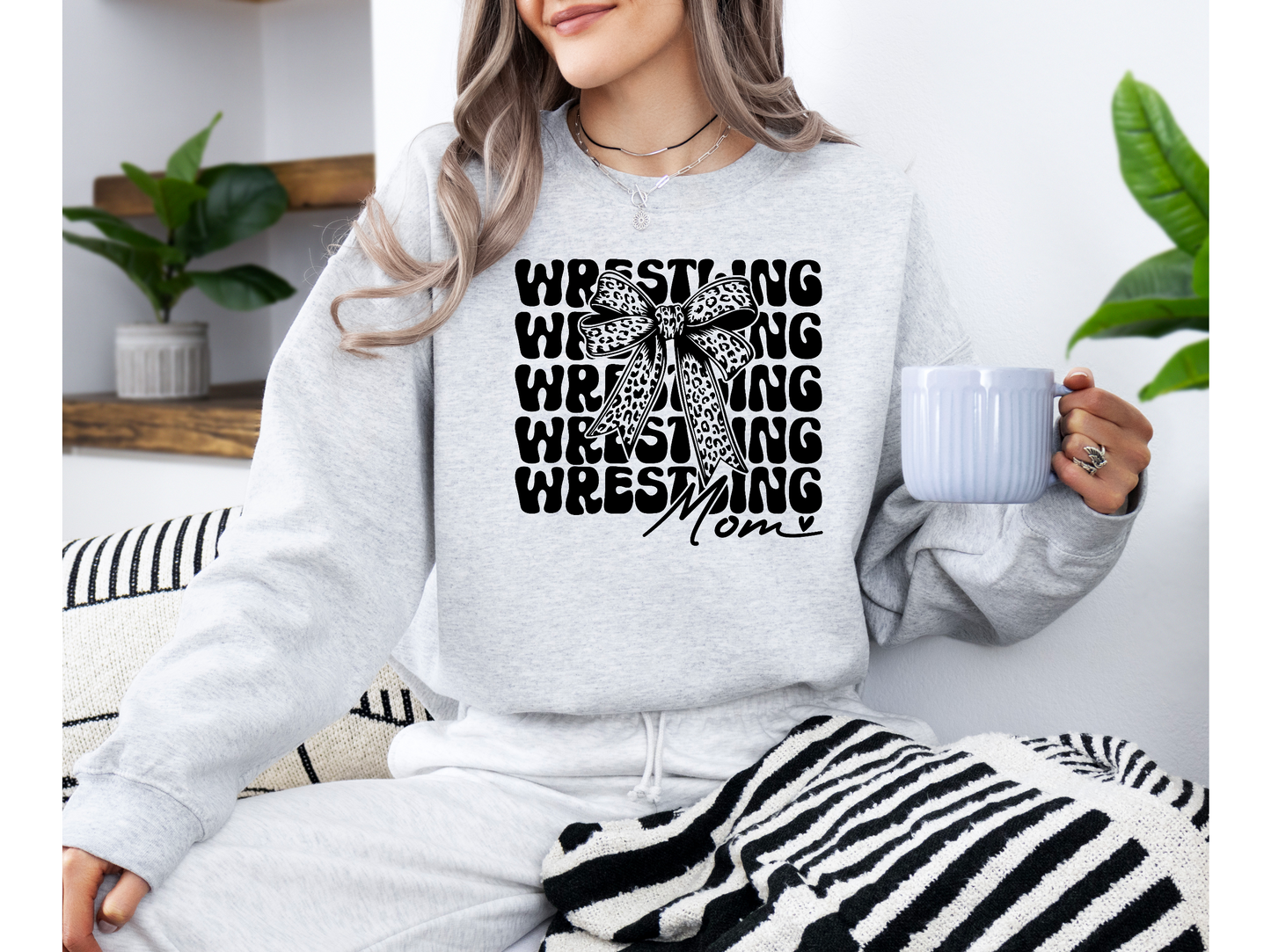 Wrestling Mom Sweatshirt