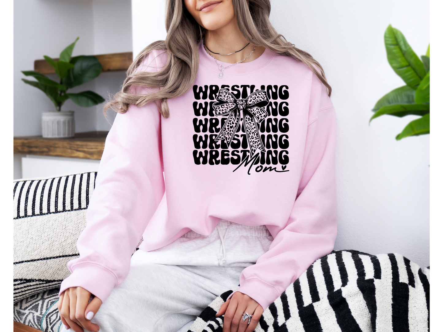 Wrestling Mom Sweatshirt