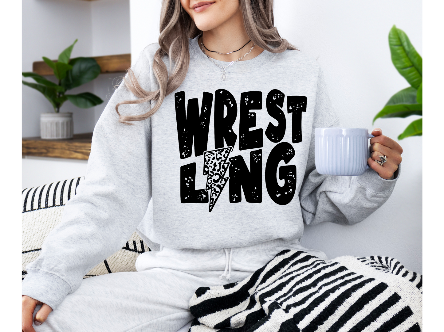Wrestling Lighting Sweatshirt
