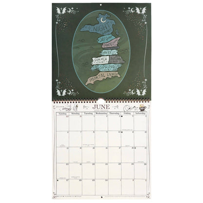 A Court of Thorns and Roses: Velaris 2027 Spiral Wall Calendar