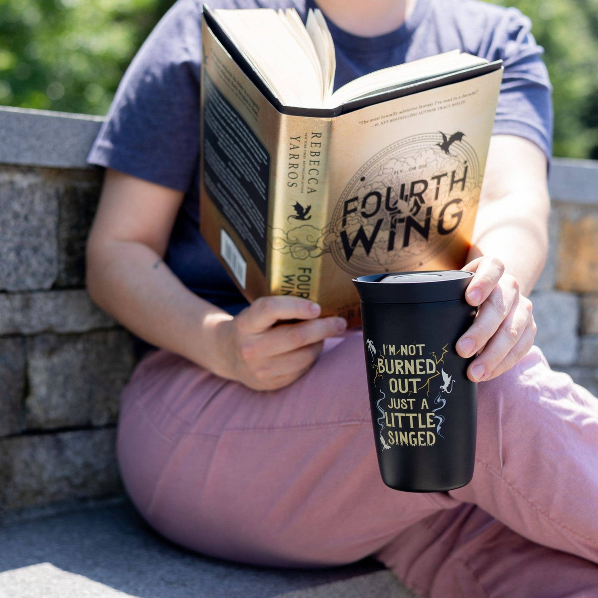 Just a Little Singed Travel Mug | Fourth Wing