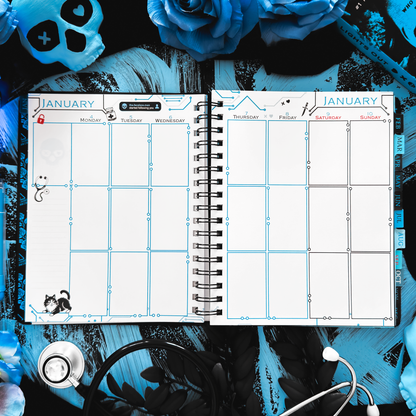 Lights Out 2027 Weekly Planner, Personal Organizer