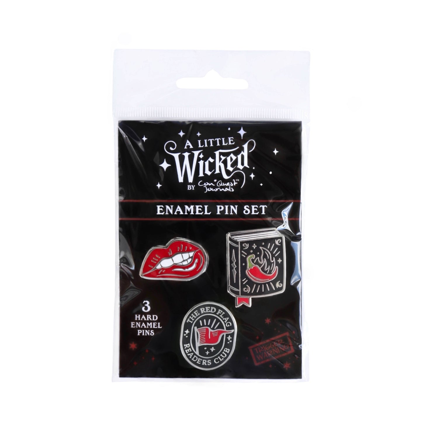 A Little Wicked Enamel Pins (3-Pack)