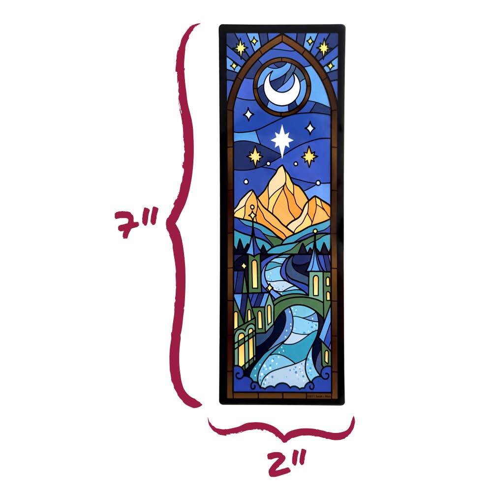 A Court of Thorns and Roses Transparent Acrylic Bookmark