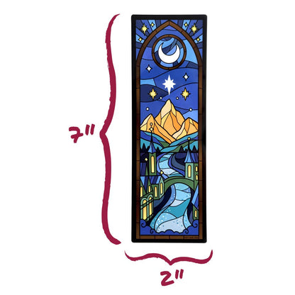 A Court of Thorns and Roses Transparent Acrylic Bookmark