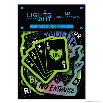 (10-Pack) Game On Decals