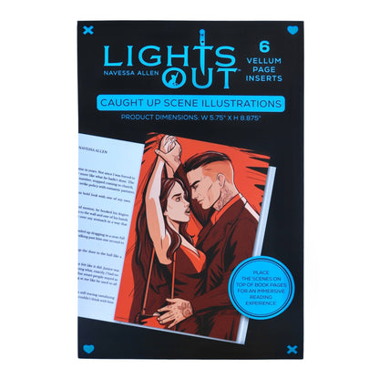 Caught Up Book Scene Illustrations (6-Pack)