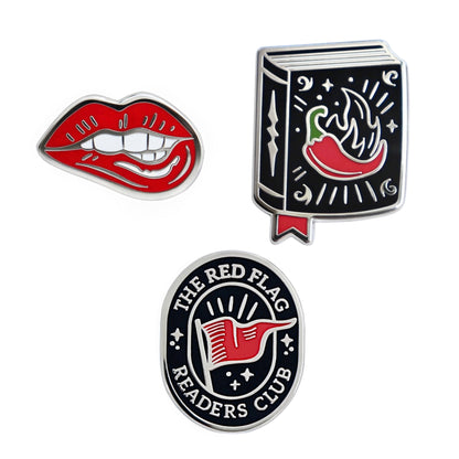 A Little Wicked Enamel Pins (3-Pack)