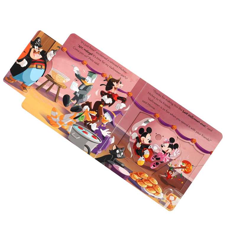 Disney Mickey & Friends: Scaredy-Mouse (Push-Pull-Spin Stories)