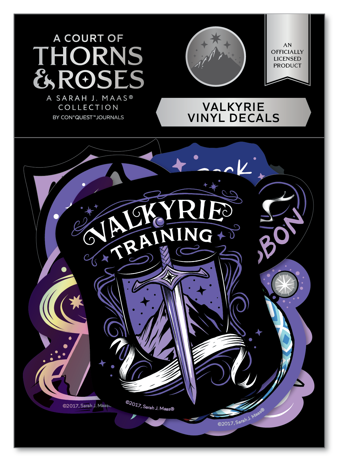 (10-Pack) A Court of Thorns and Roses: Valkyrie Decals