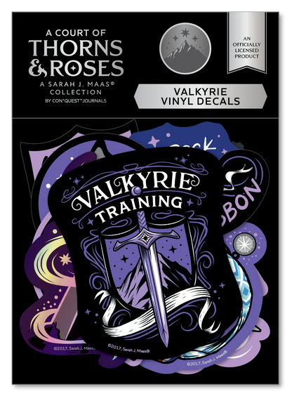 (10-Pack) A Court of Thorns and Roses: Valkyrie Decals