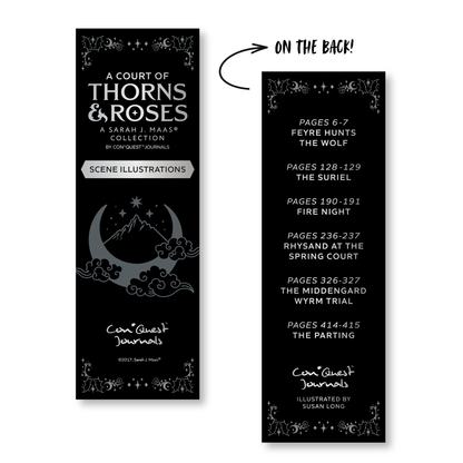 A Court of Thorns and Roses Book Scene Illustrations (6-Pk)