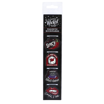 A Little Wicked Magnetic Bookmarks (4-Pack)