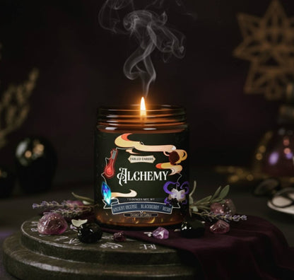 ALCHEMY dark academia 9oz Candle CocoSoy