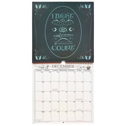A Court of Thorns and Roses: Velaris 2027 Spiral Wall Calendar