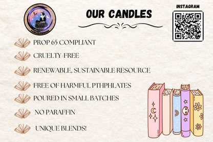 SHERLOCK mystery book lovers candle | Study