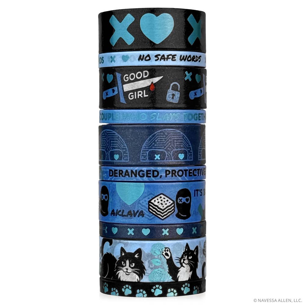 Lights Out Washi Tape (10-Pack)