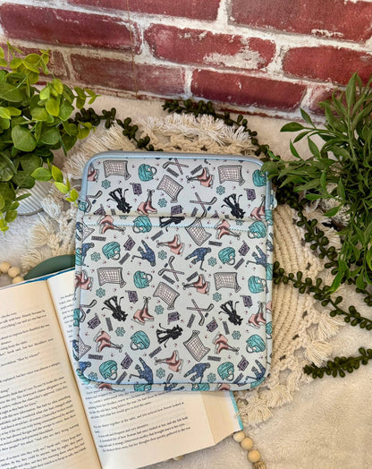 8x10 Hockey Book Sleeve | Book Sleeve | Kindle Storage