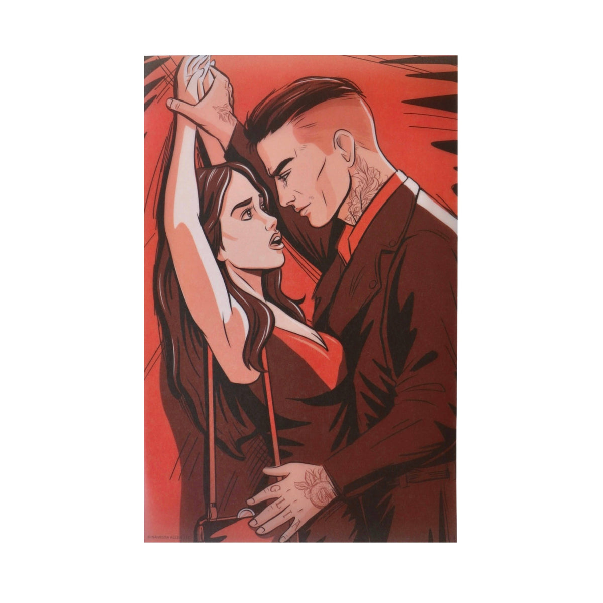 Caught Up Book Scene Illustrations (6-Pack)