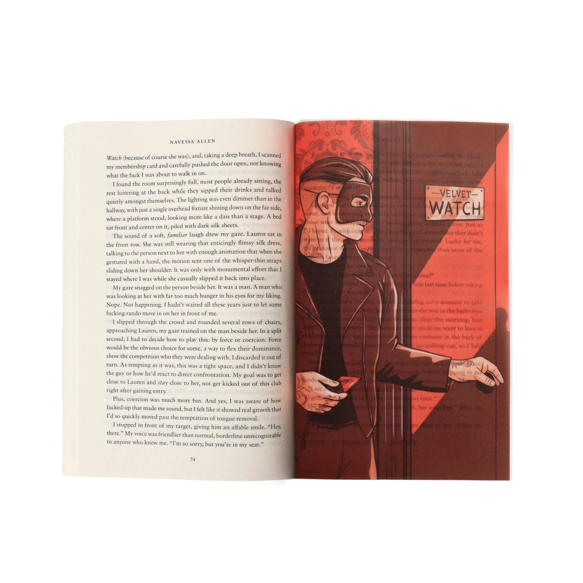 Caught Up Book Scene Illustrations (6-Pack)