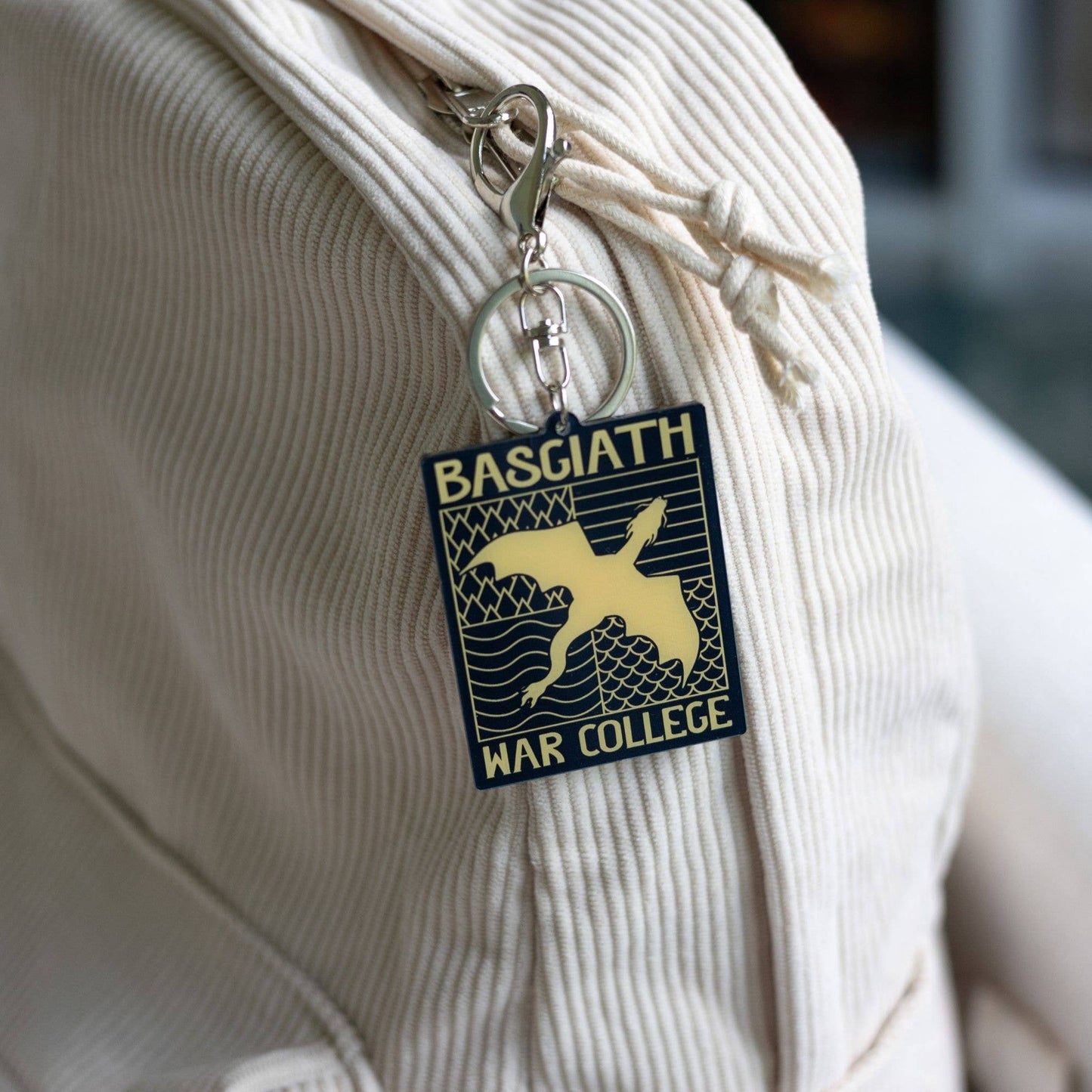 Basgiath War College Emblem Keychain | Fourth Wing