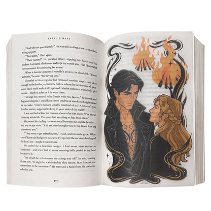 A Court of Thorns and Roses Book Scene Illustrations (6-Pk)