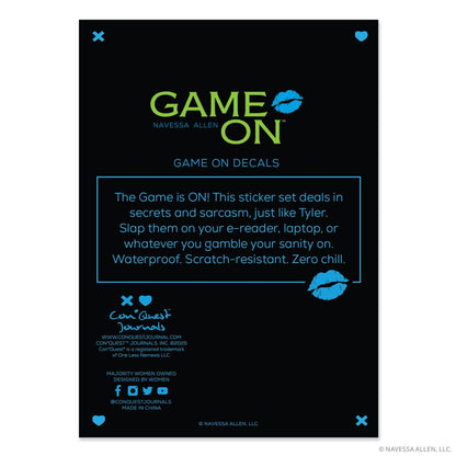 (10-Pack) Game On Decals
