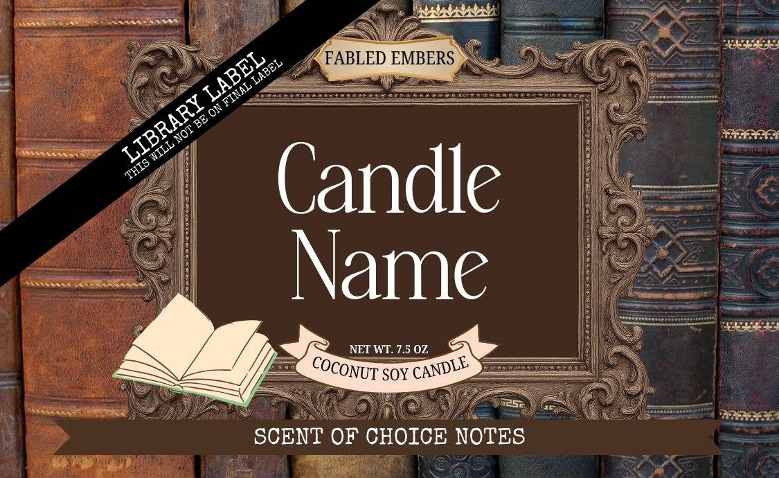 Rose Dale Bookshop & Boutique Candle