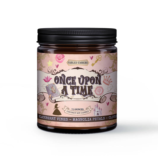 ONCE UPON A TIME 9 oz Bookish Candle | Coconut Soy