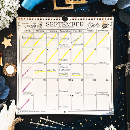 A Court of Thorns and Roses: Velaris 2027 Spiral Wall Calendar