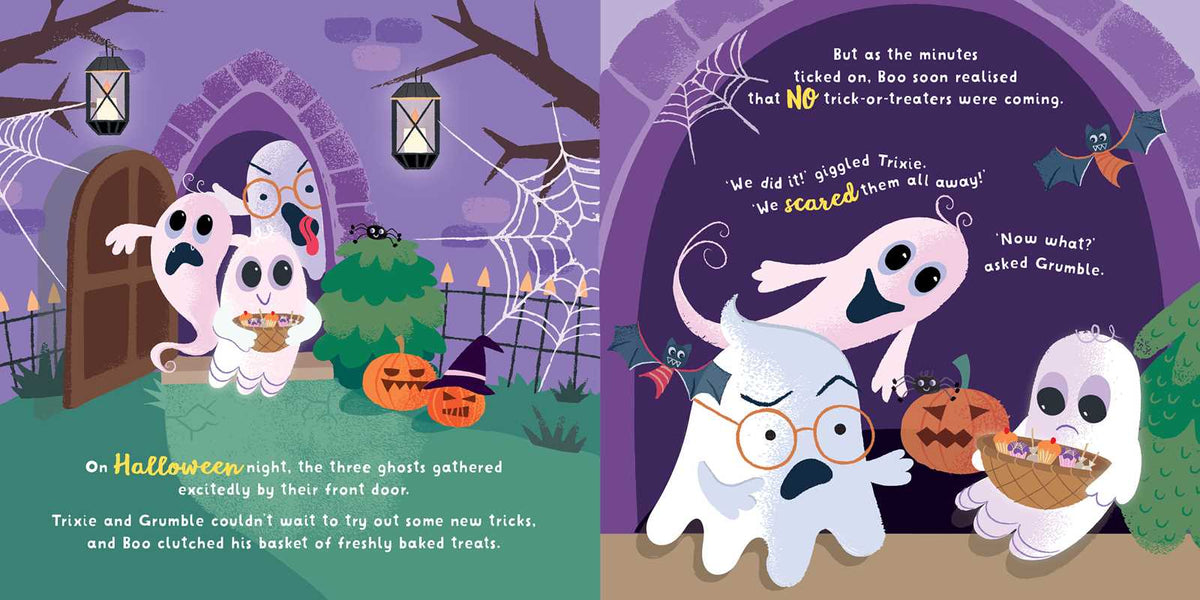 Boo the Friendly Ghost: Padded Board Book: Picture Storybook (Story Time)