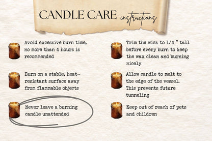 CASTLE LIBRARY | Beauty & the Beast | fairytale 9oz Candle