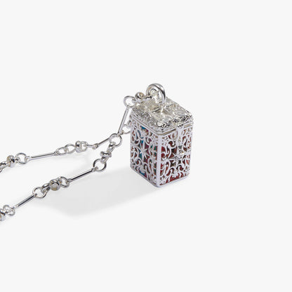 A Court of Thorns and Roses Book Charms Locket Necklace