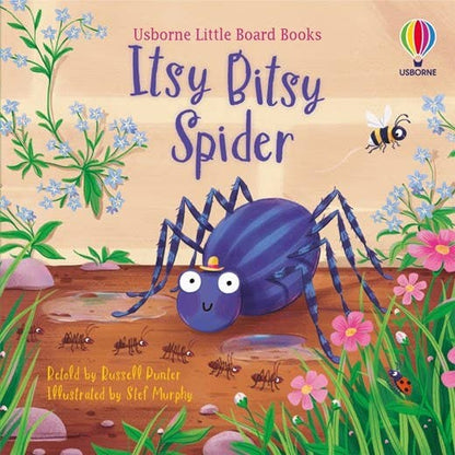 Itsy Bitsy Spider board book : Usborne