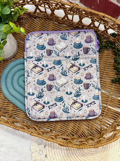 8x10 Reading Book Sleeve | Book Sleeve | Kindle Storage