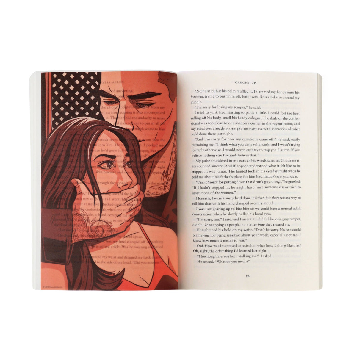 Caught Up Book Scene Illustrations (6-Pack)