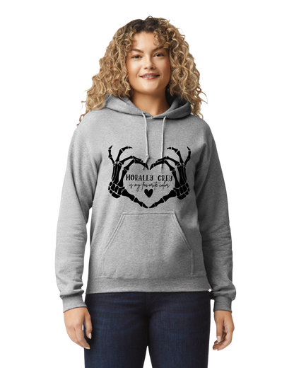 Morally Grey Is My Favorite Color Hoodie